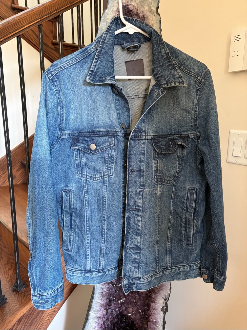 H&M Men's Light Blue Denim Jacket